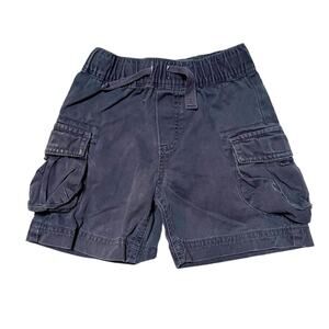 Hanna Andersson Solid Cargo Shorts Size 3